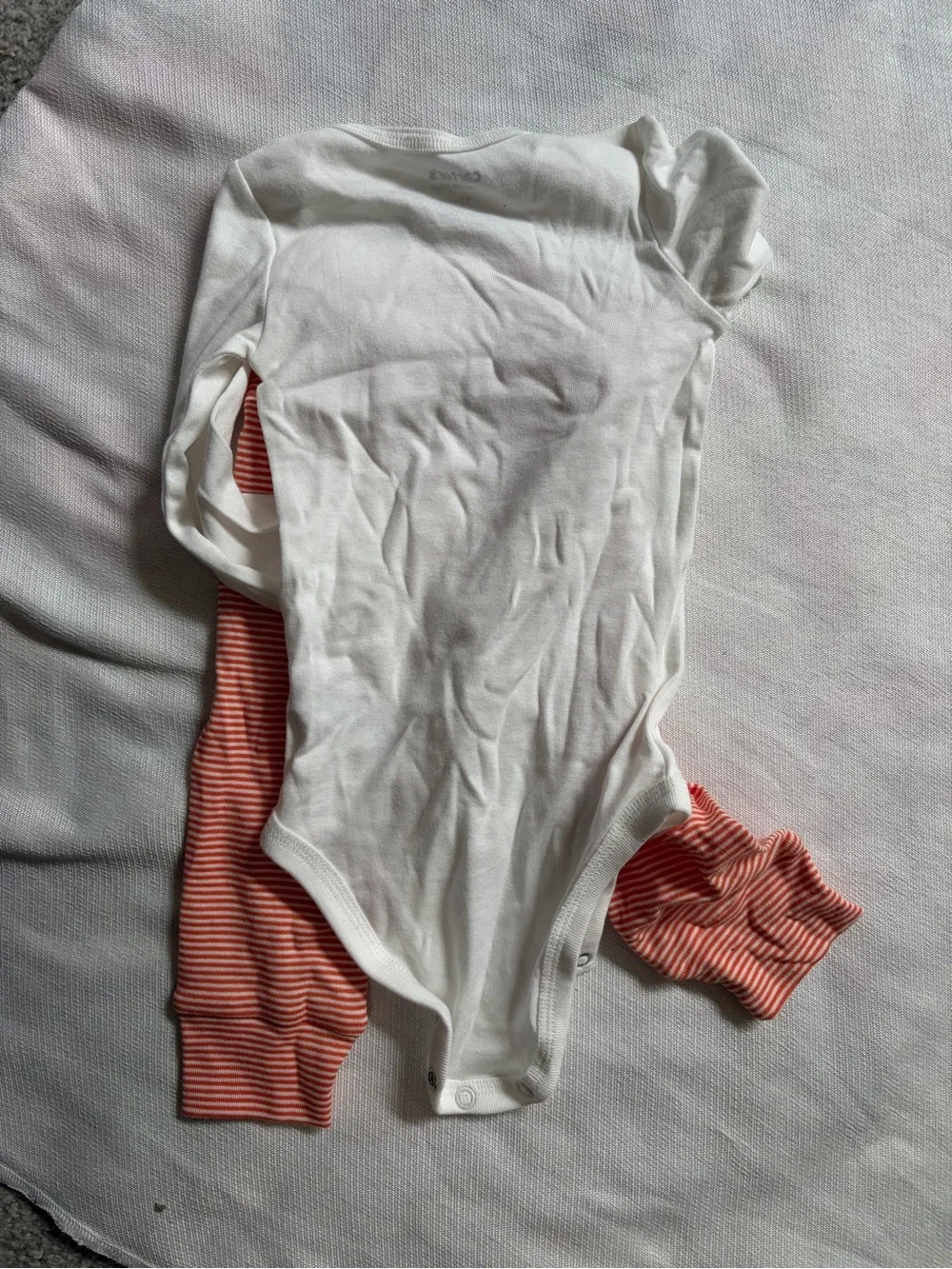 Carter’s Just One You Baby Pumpkin Bodysuit & Pants Set 12M